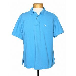 Over Under Performance Polo Shirt Carolina Blue Logo Mens Large Golf Casual
